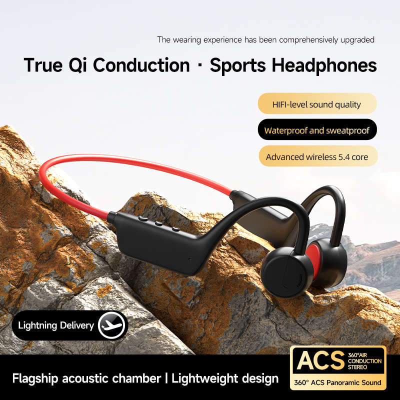 Bone Conduction Running Headphones - X1Pro 무선 스포츠 오픈형 골전도 헤드폰
