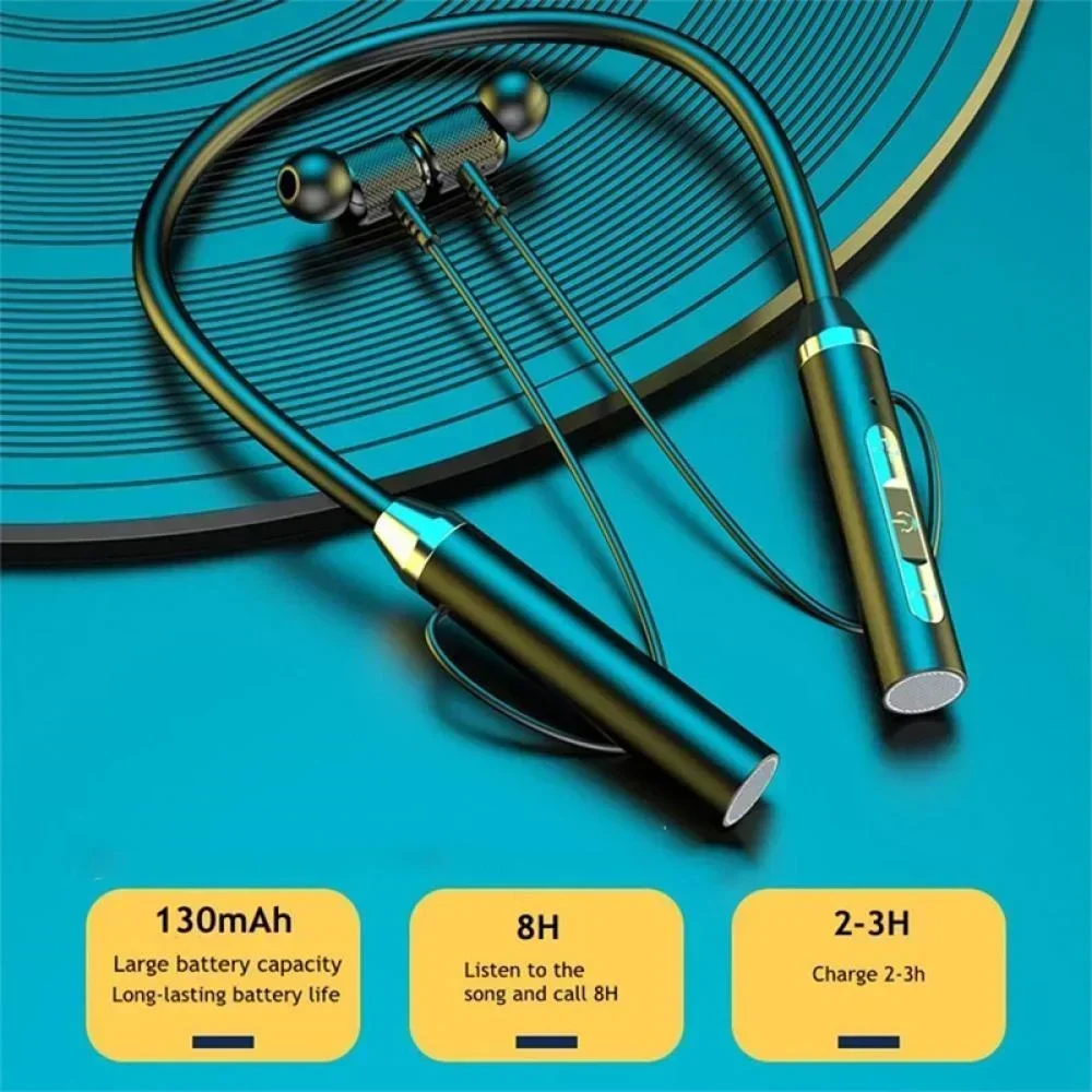새로운 K58 블루투스 헤드셋, 목에 걸어 사용하는 자 - Magnetic Neckband Sports Earphones 리뷰 및 가격