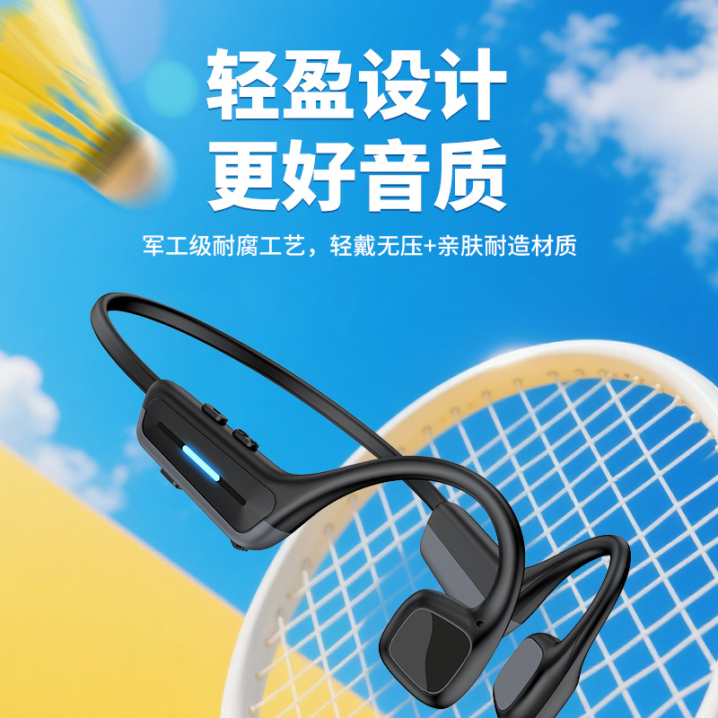 새로운 실제 골전도 스포츠 헤드폰 무선 이어폰 블루투스 - Bone Conduction Running Headphones 리뷰 및 가격