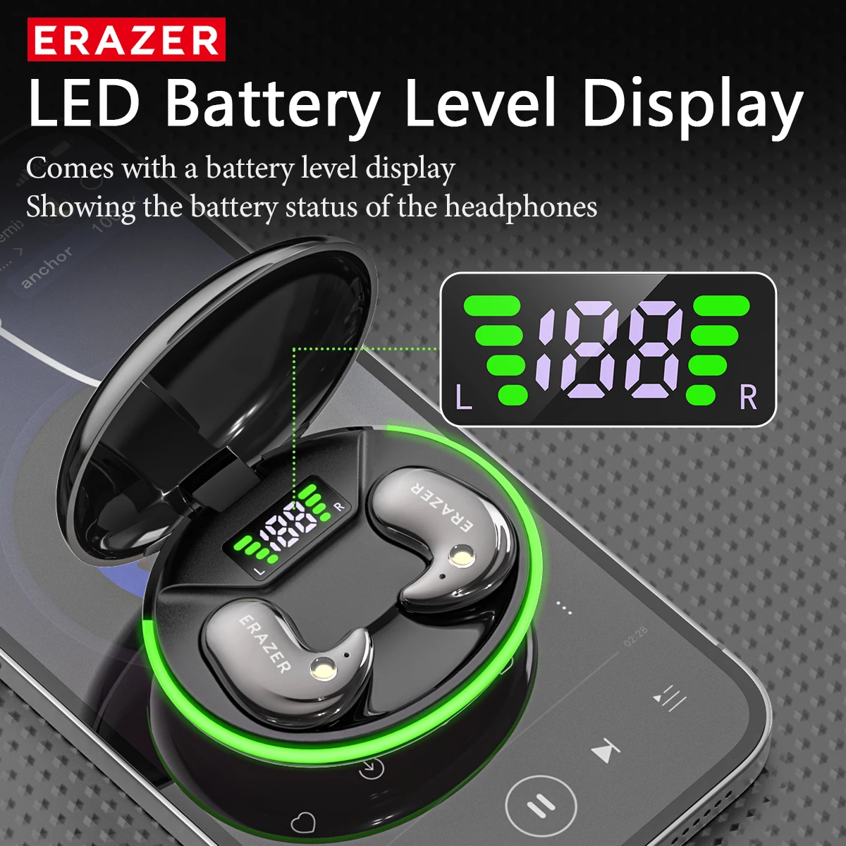 EARZER XF58 인이어 블루투스 헤드폰 마이크 내 - Headphones 리뷰 및 가격