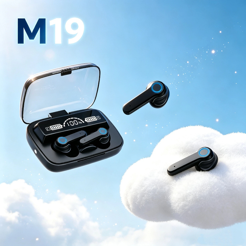 새로운 이어버드 TWS 이어폰 M19 지능형 터치 컨트 - Tws Earbuds Bluetooth 5.3 리뷰 및 가격