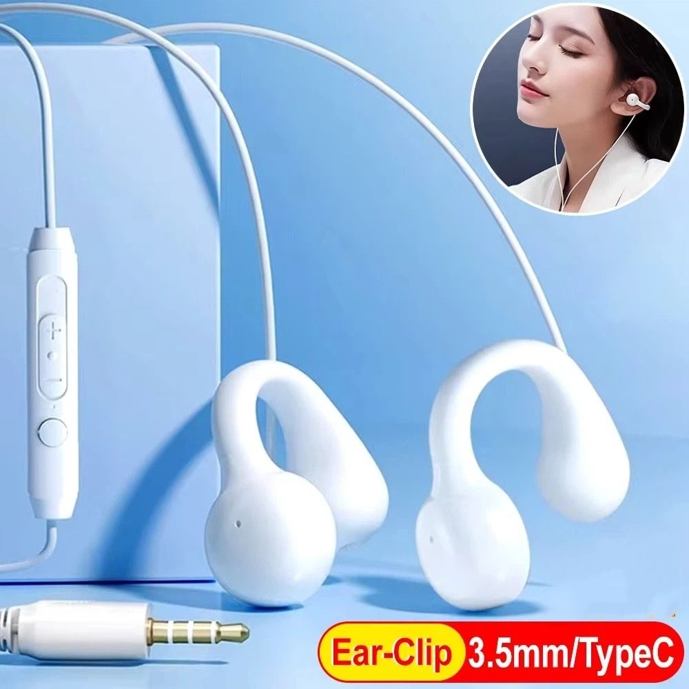 공기 전도 유선 헤드폰 골전도 3.5mm/Type-C  - Open Ear Air Conduction Headphones 리뷰 및 가격